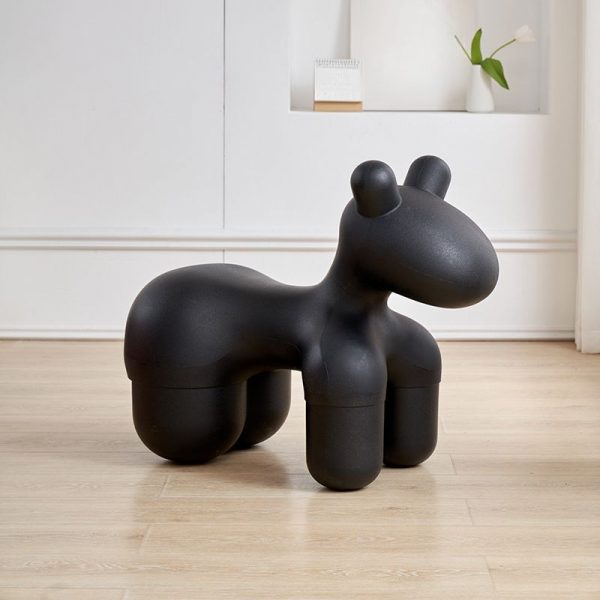 "Modern Style Plastic Solid Color Animals Kids Chair for Kids"